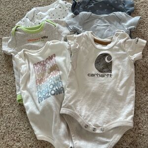 Carhartt, “Arizona”, and Other Random Assorted Baby Onesies